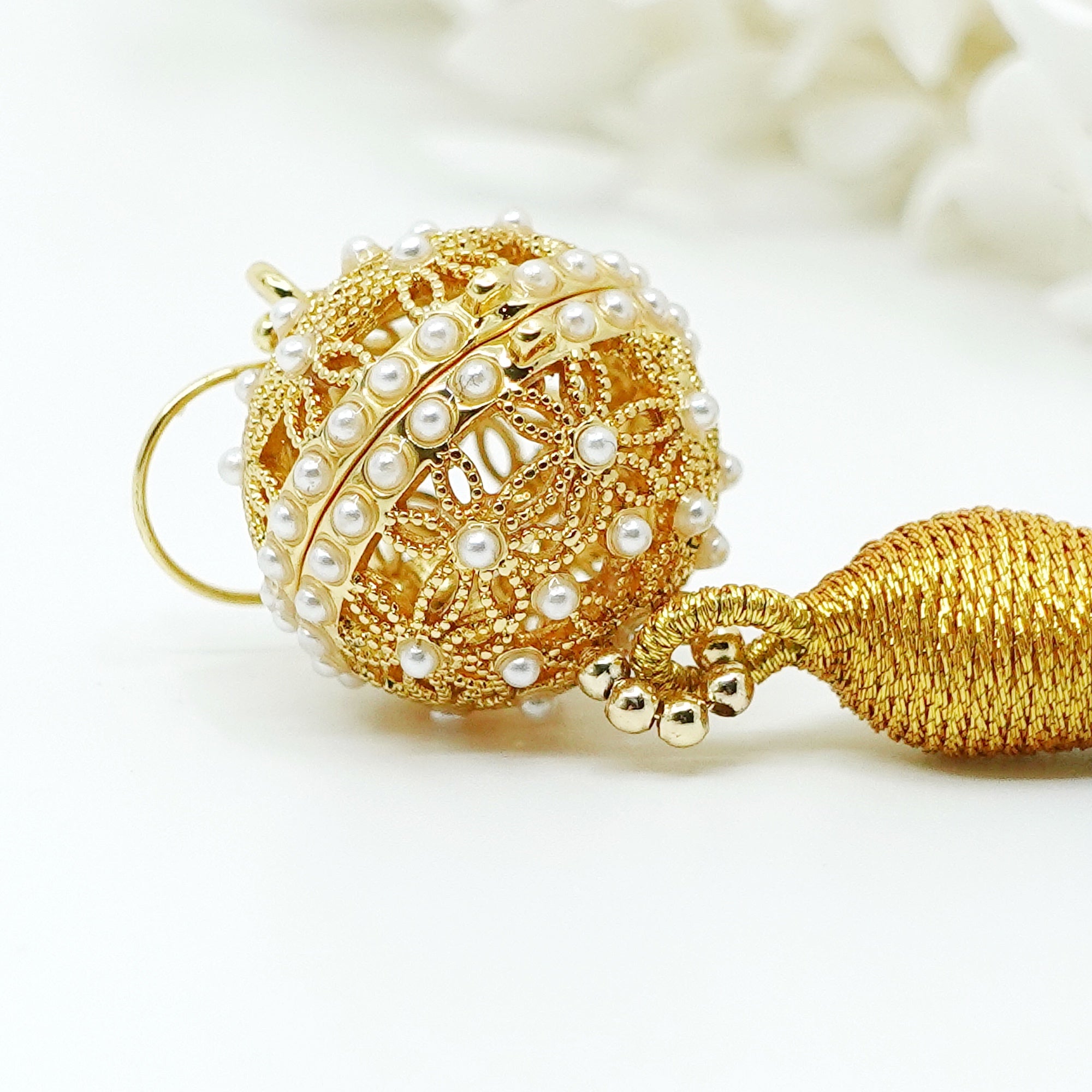 Amazon.com: wekicici Pearl Rhinestone Tassel Earrings Fashion Crystal Long  Chain Drop Dangle Jewelry for Girls Women, gold : Clothing, Shoes & Jewelry
